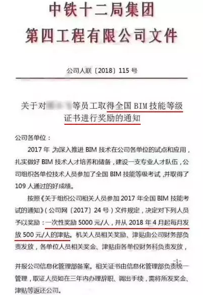 中鐵、中建薪酬補助方案