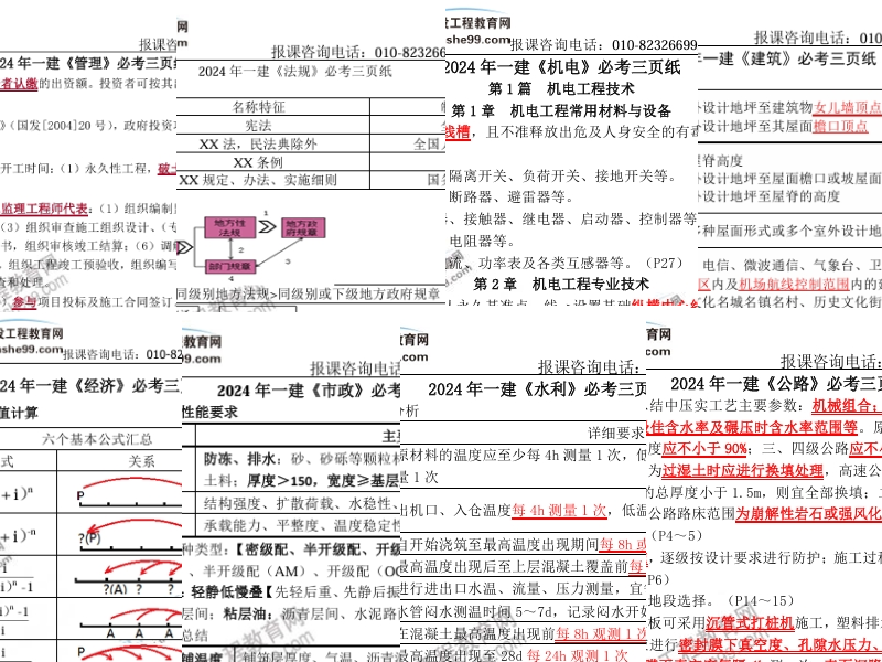 考前三頁(yè)紙 考前三頁(yè)紙