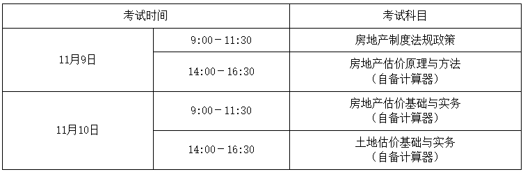 房估考試時(shí)間 房估考試時(shí)間